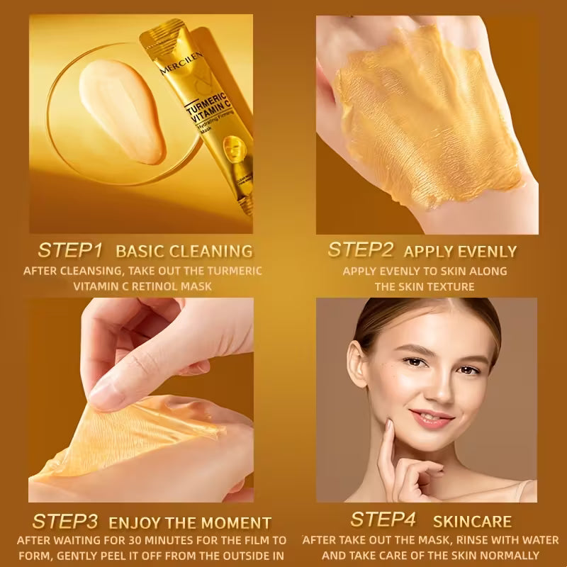 MERCILEN Turmeric Vitamin C Hydrating Firming Mask