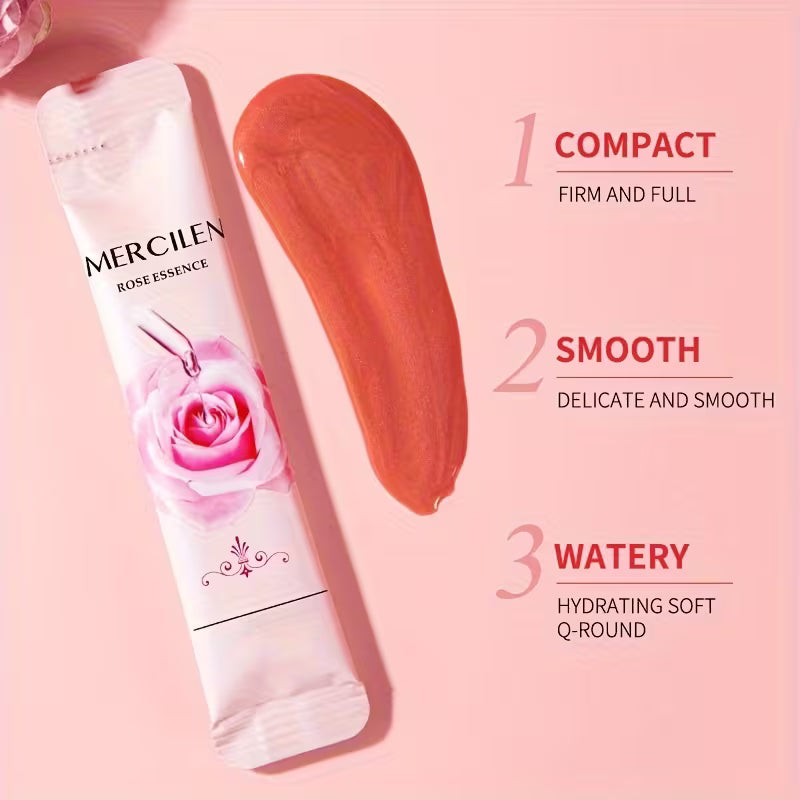 MERCILEN ROSE ESSENCE COLLAGEN FILLED MASK